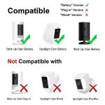 Solar Charger for Ring Cameras - 6W Waterproof