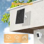 Solar Charger for Ring Cameras - 6W Waterproof