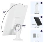 Solar Charger for Ring Cameras - 6W Waterproof