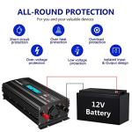 1000W Pure Sine Wave Inverter for Home and RV