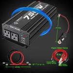 750W Car Inverter with USB Ports and AC Outlets
