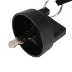 Tiiyee Universal 5 Wire Ignition Key Switch