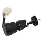 Tiiyee Universal 5 Wire Ignition Key Switch