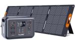 ALLWEI 1200W Portable Power Station with Solar Panel