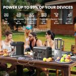 ALLWEI 1200W Portable Power Station with Solar Panel
