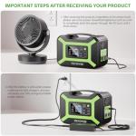 YKPOWER 300W Portable Power Station for Camping and Travel