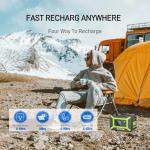 YKPOWER 300W Portable Power Station for Camping and Travel