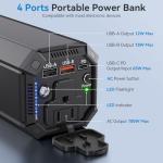 100W Portable Power Bank with AC Outlet