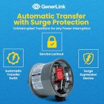 GenerLink Automatic Transfer Switch for Home Generators
