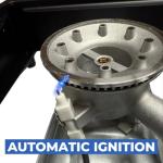 Dual Fuel Portable Camping Stove with Carrying Case