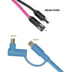 JacEnergy Solar Panel to DC 8mm Adapter Cable