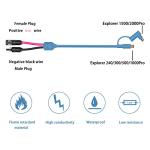 JacEnergy Solar Panel to DC 8mm Adapter Cable