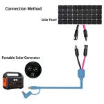 JacEnergy Solar Panel to DC 8mm Adapter Cable