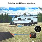 JacEnergy Solar Panel to DC 8mm Adapter Cable