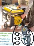 YAMAKATO Carburetor Conversion Kit for Generators