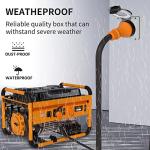 Starelo 50 Amp Weatherproof Generator Inlet Box