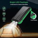 Saraupup 49800mAh Solar Wireless Power Bank Charger