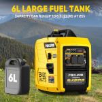 POXURIO 2450W Quiet Portable Inverter Generator