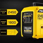 POXURIO 2450W Quiet Portable Inverter Generator