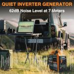 Proyama 4000W Portable Quiet Gas Inverter Generator