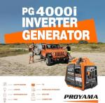 Proyama 4000W Portable Quiet Gas Inverter Generator