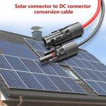 CASIMY Solar Connector to XT60 Adapter Cable 11Ft