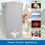 100A Double-Throw Generator Transfer Switch 24000W