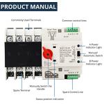 100A Automatic Transfer Switch for Generators