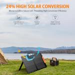 GRECELL 100W Portable Foldable Solar Panel Charger