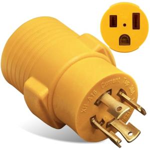 MECMO NEMA L14-30P to 6-50R Adapter Plug