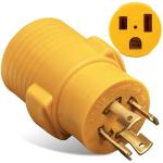 MECMO NEMA L14-30P to 6-50R Adapter Plug