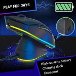 KLIM Blaze Pro Wireless Gaming Mouse with Dock