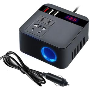 200W DC to DC Power Inverter with USB Ports