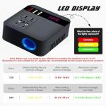 200W DC to DC Power Inverter with USB Ports