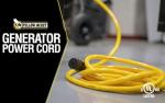 Yellow Jacket 30-Amp 25-Foot Generator Power Cord