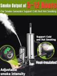 Portable Cold Smoke Generator for Pellet Grills