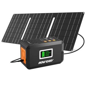 HOWEASY 88.8Wh Solar Generator and Power Station