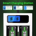 Xbox One Battery Pack Charger with 4 Rechargeable Batteries