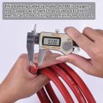 Geosiry 2 Gauge 30FT Battery Cable Set