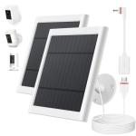 2 Pack Solar Charger for Ring Camera