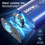 300W Pure Sine Wave Power Inverter for Vehicles