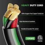 ISLEWIRE 50FT 30 Amp Generator Extension Cord