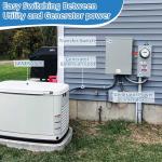 100A Manual Generator Transfer Switch, 120/240V