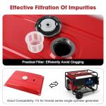 7 Gallon Red Generator Fuel Tank with Gauge