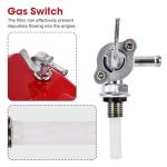 7 Gallon Red Generator Fuel Tank with Gauge