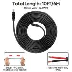 20Ft DC 8mm Extension Cable for Solar Generators