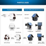 HTZSAFE Long Range Solar Driveway Alarm System