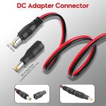 8mm Male to SAE Connector Adapter Cable 6Ft