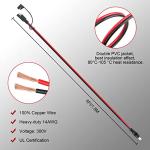 8mm Male to SAE Connector Adapter Cable 6Ft