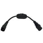 IEC 320 C14 to C13 Power Cord with Switch